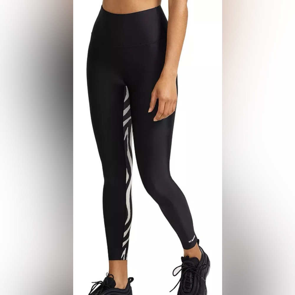 P.E Nation black and white leggings